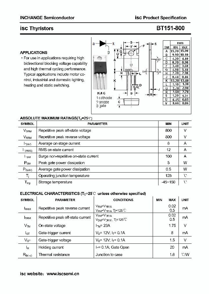 BT151-800_8753774.PDF Datasheet