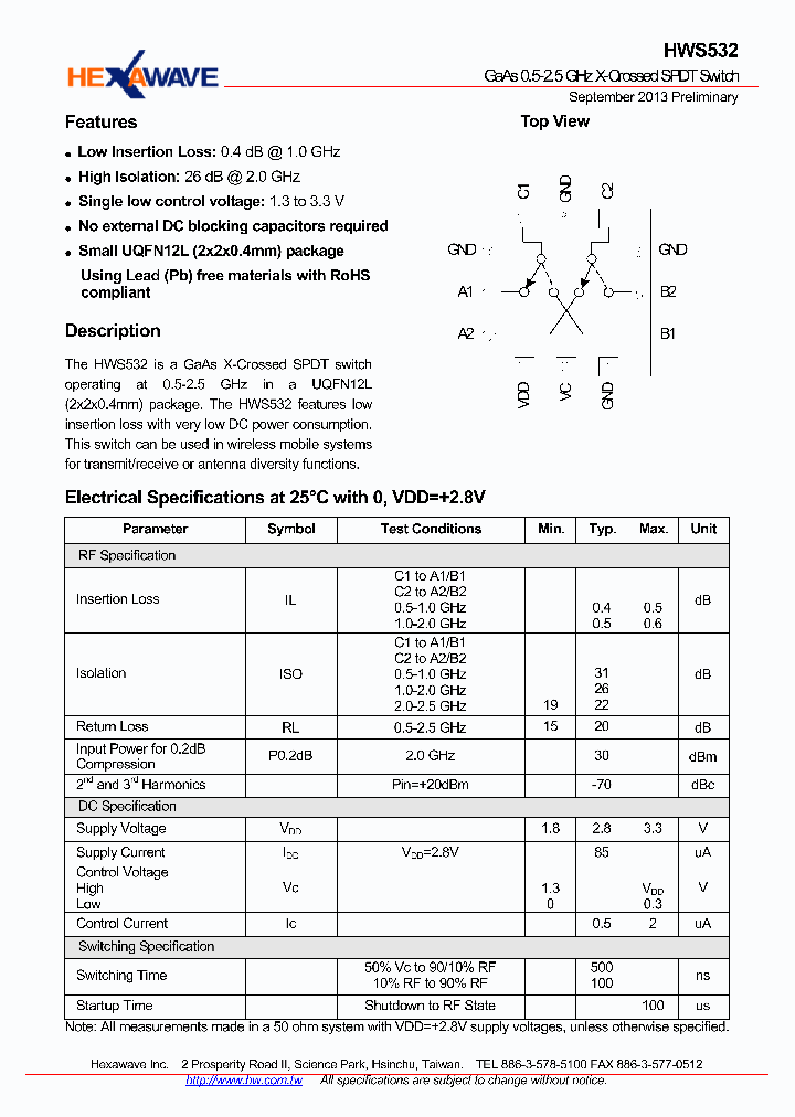 HWS532_8754178.PDF Datasheet