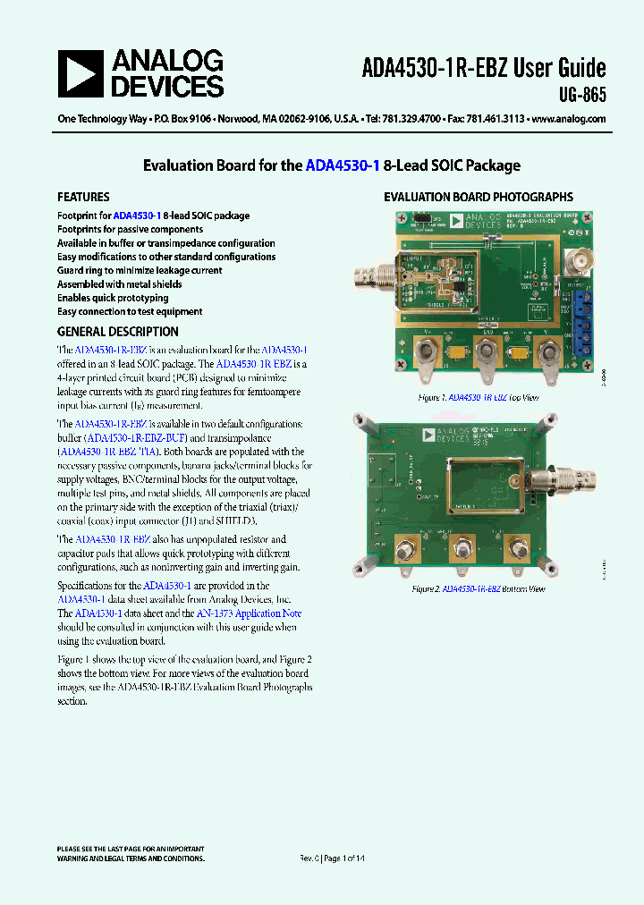 ADA4530-1R-EBZ_8757541.PDF Datasheet