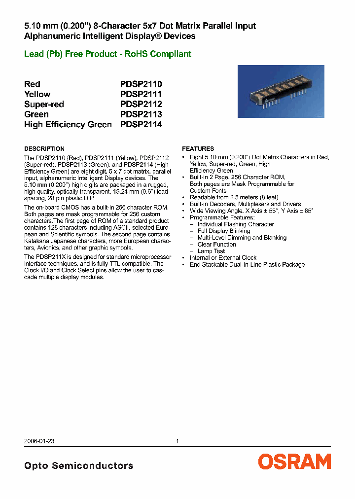 PDSP2112_8762674.PDF Datasheet