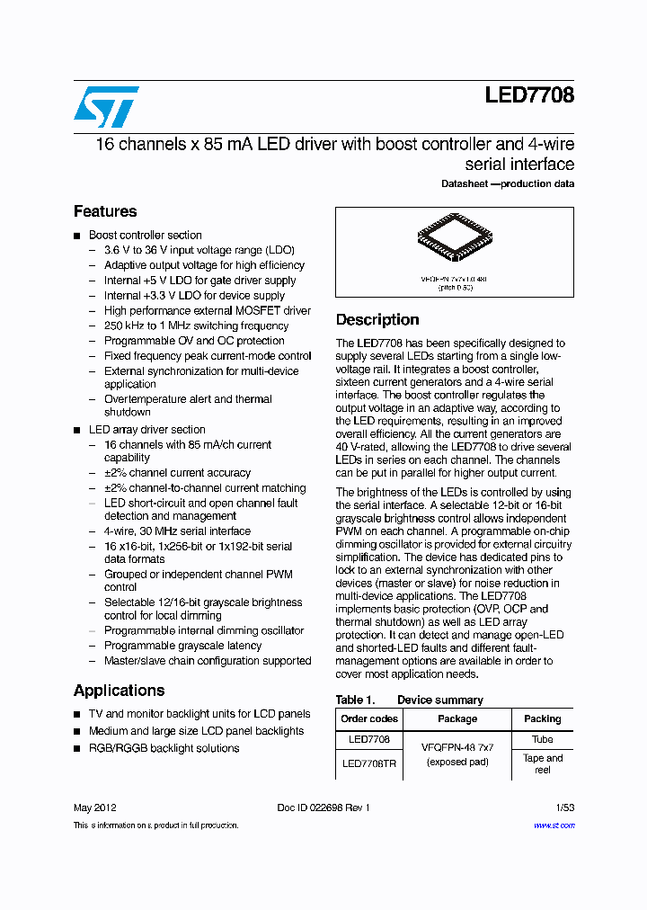 LED7708TR_8786311.PDF Datasheet