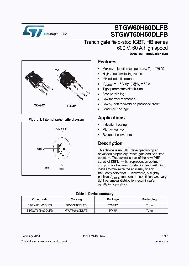 STGWT60H60DLFB_8787048.PDF Datasheet
