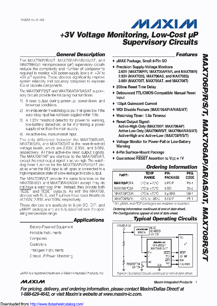 MAX706RCSA_8794122.PDF Datasheet