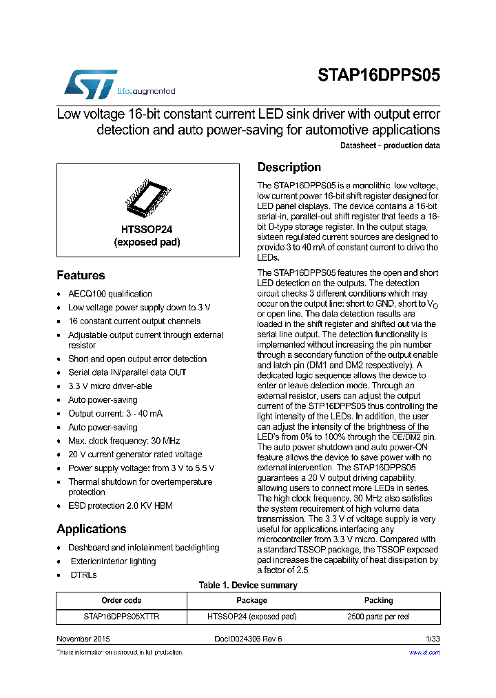 STAP16DPPS05_8794112.PDF Datasheet