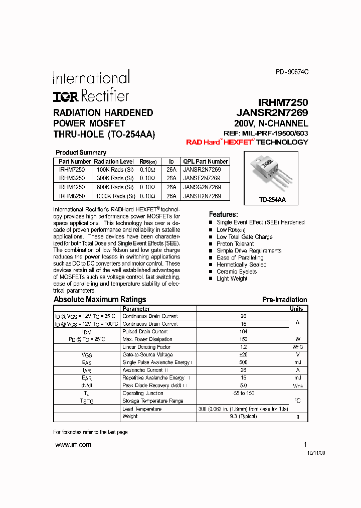 IRHM4250_8808569.PDF Datasheet