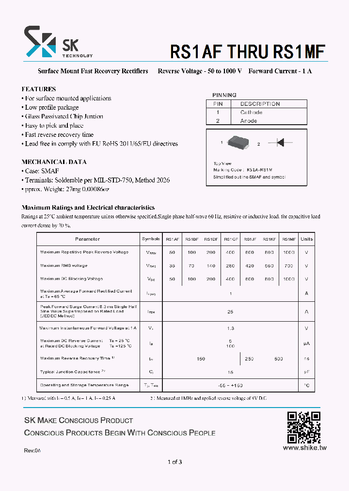 RS1AF_8809275.PDF Datasheet