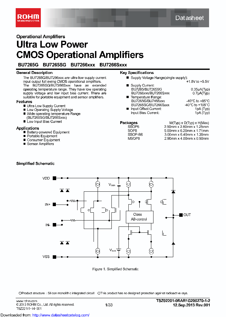 BU7265SG_8810005.PDF Datasheet