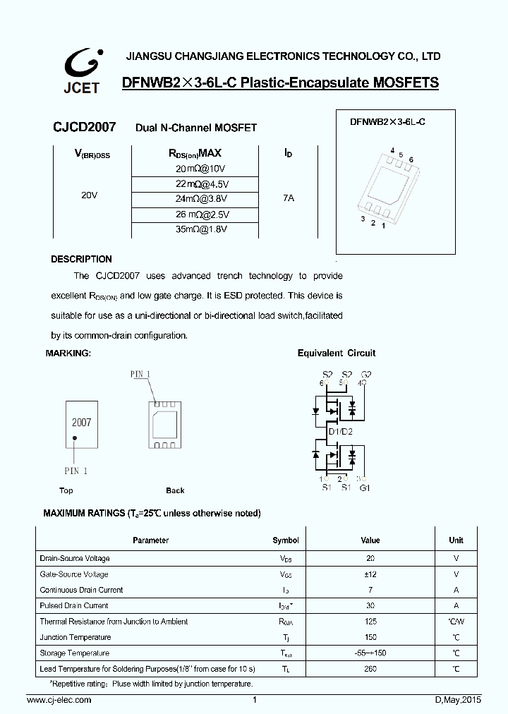 CJCD2007_8811038.PDF Datasheet