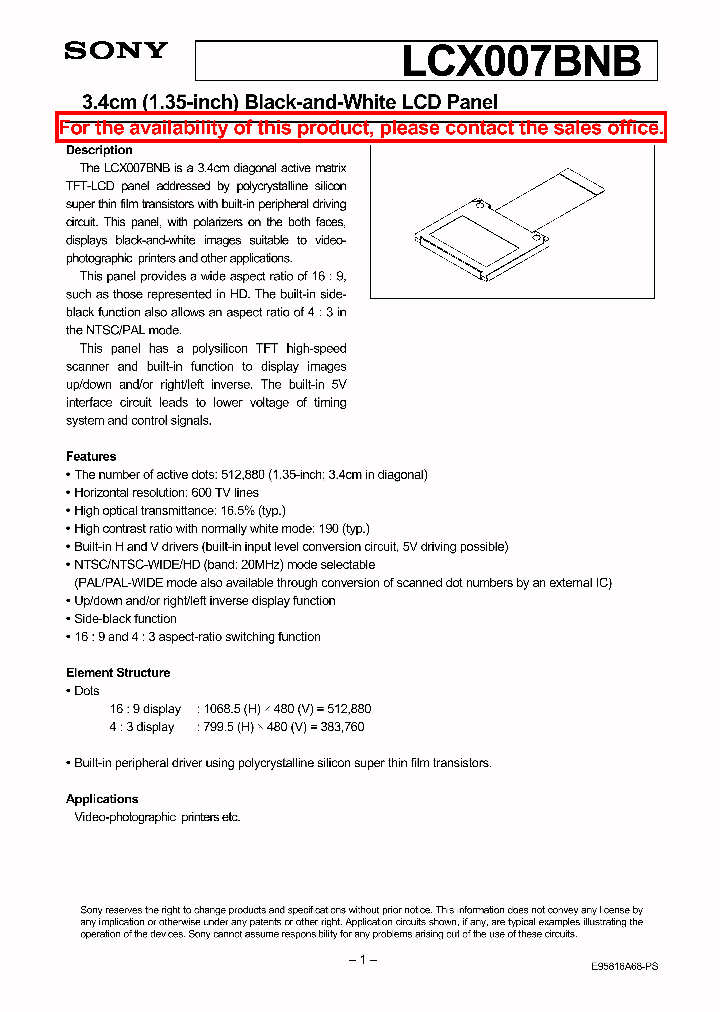 LCX007BNB_8812904.PDF Datasheet