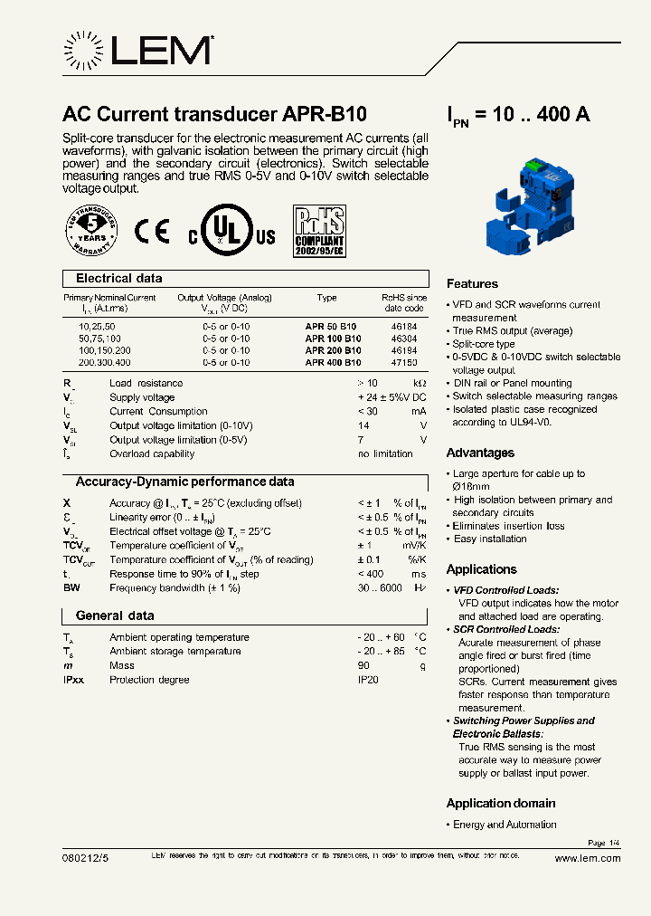 APR100B10_8818435.PDF Datasheet