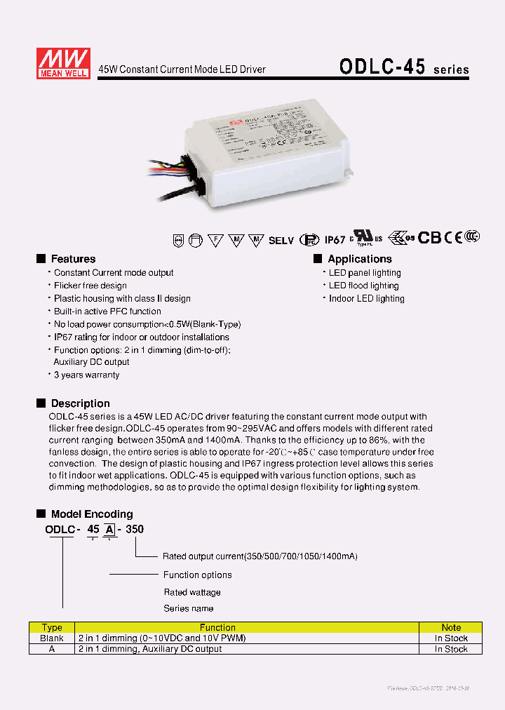 ODLC-45-1050_8818943.PDF Datasheet