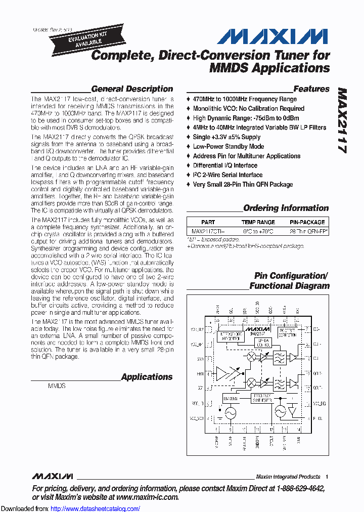 MAX2117_8826475.PDF Datasheet