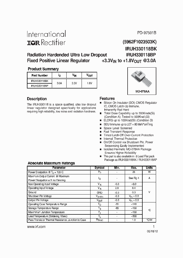 IRUH330118B_8827488.PDF Datasheet