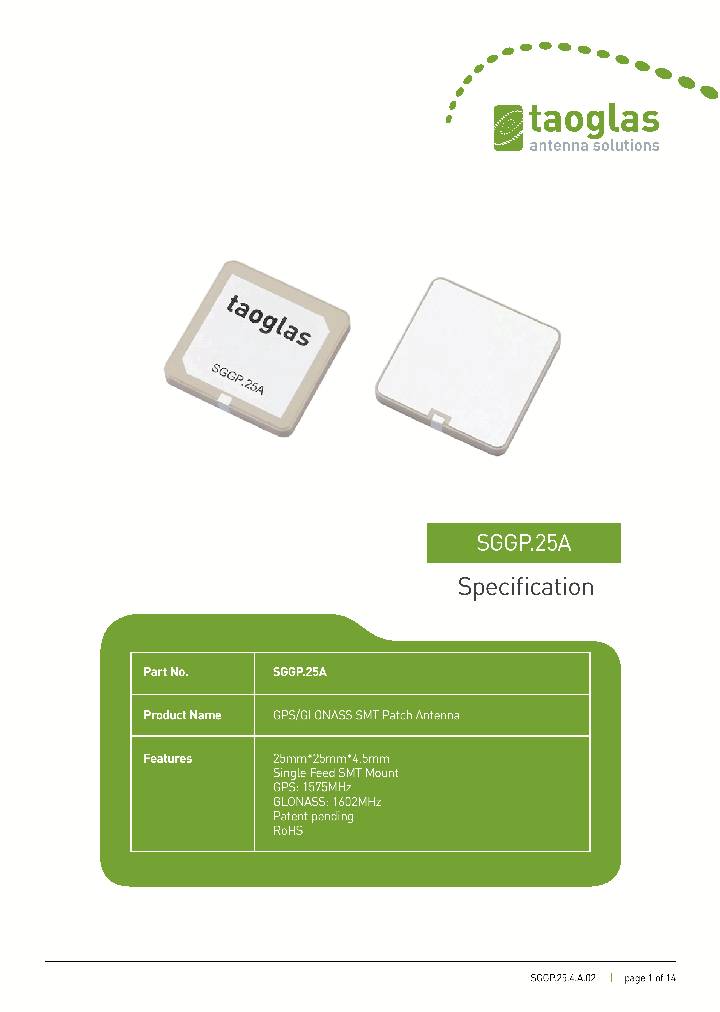 SGGP25A_8829997.PDF Datasheet
