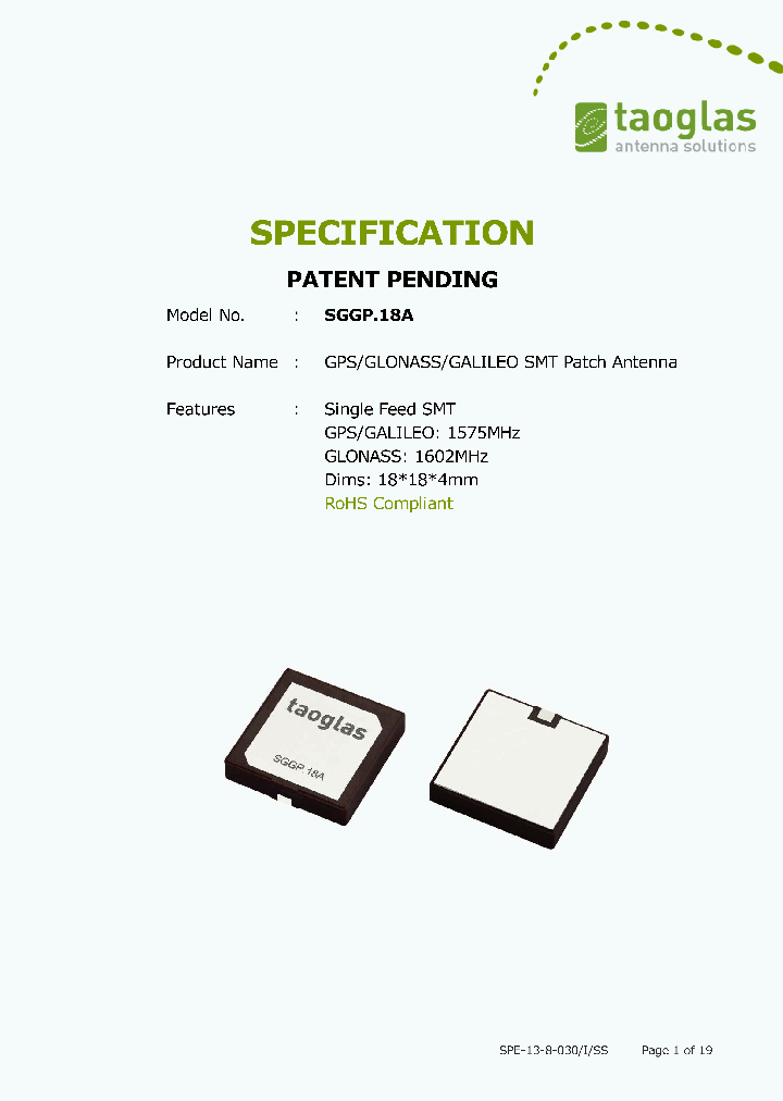 SGGP18A_8829998.PDF Datasheet