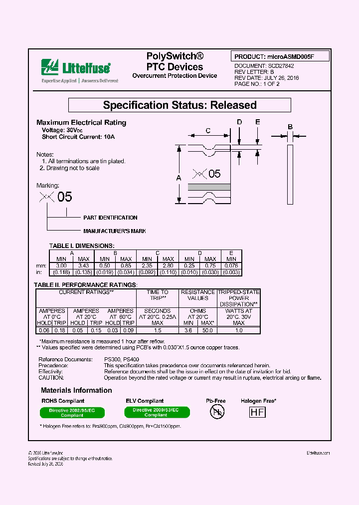 MICROASMD005F_8830349.PDF Datasheet