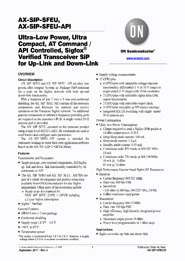 AX-SIP-SFEU_8830992.PDF Datasheet