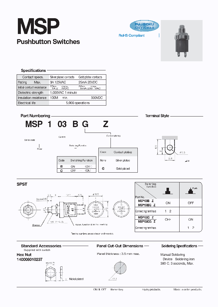 MSP_8841364.PDF Datasheet