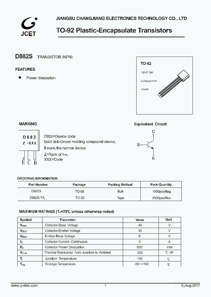 D882S_8831800.PDF Datasheet