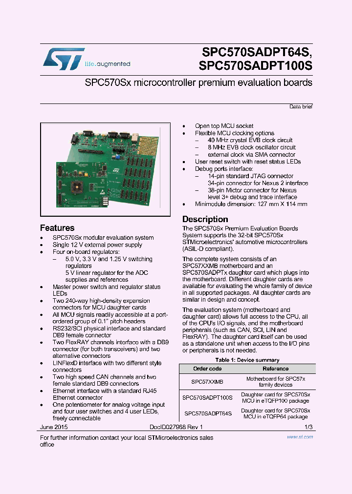 SPC570SADPT100S_8837215.PDF Datasheet