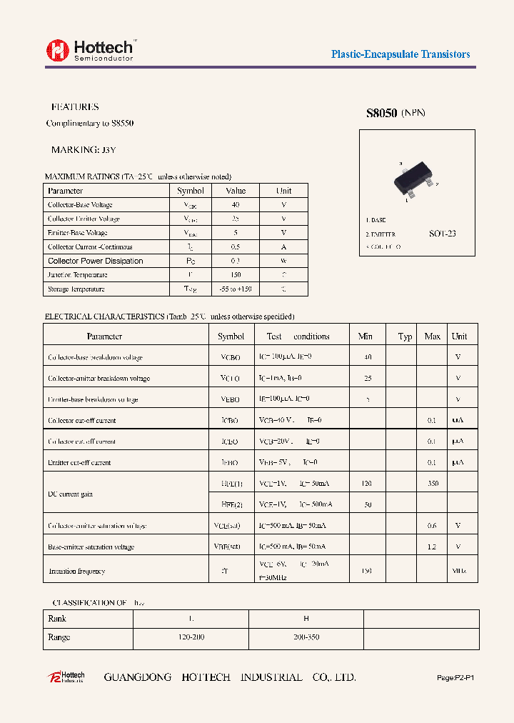 S8050_8832564.PDF Datasheet