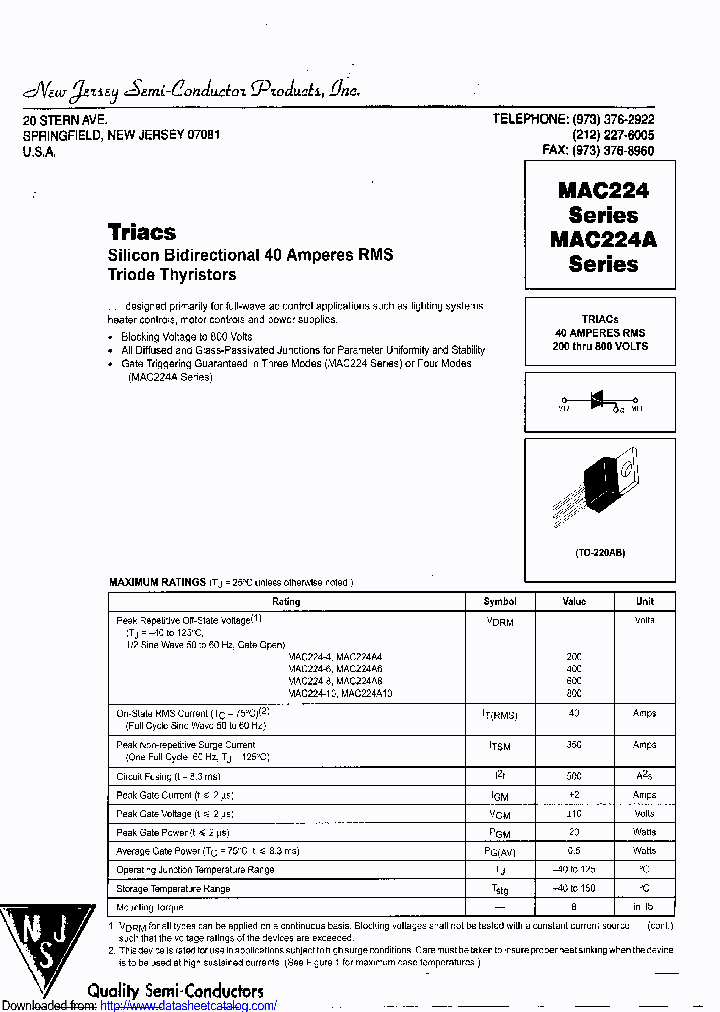 MAC224A6_8832888.PDF Datasheet