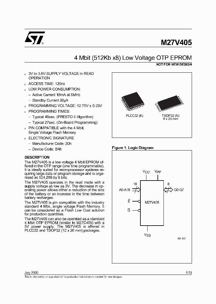 M27V405_8833451.PDF Datasheet