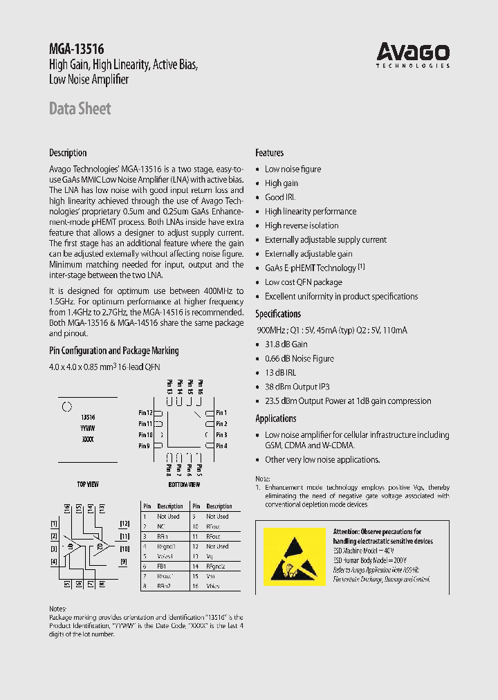 MGA-13516_8832820.PDF Datasheet