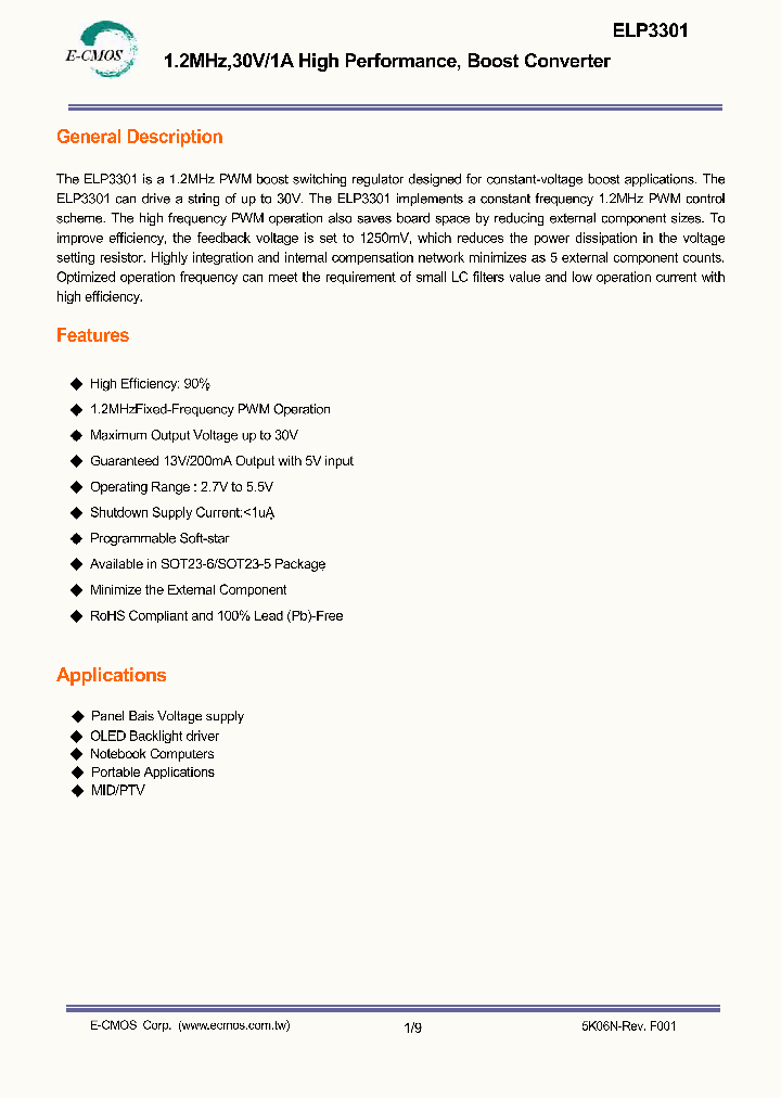 ELP3301NNB3R_8835640.PDF Datasheet