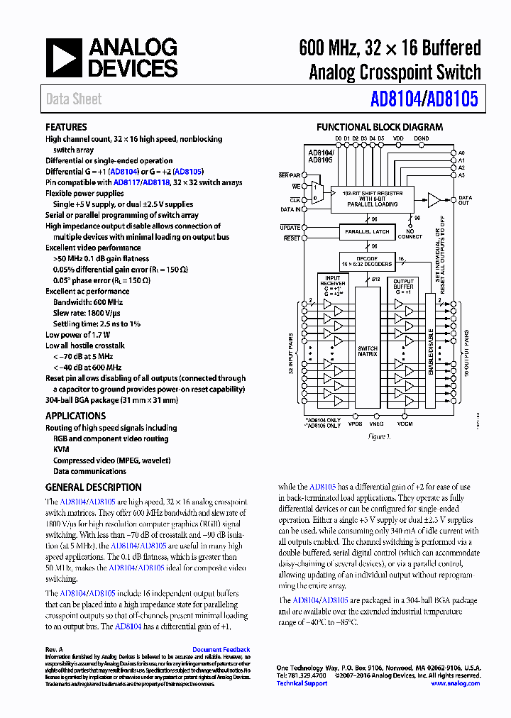 AD8104_8835024.PDF Datasheet
