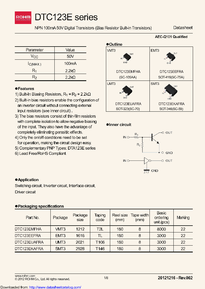 DTC123EEFRA_8833275.PDF Datasheet