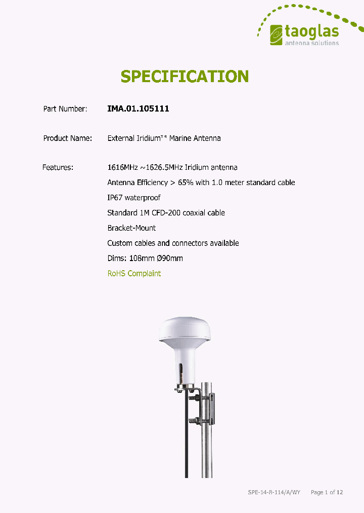 IMA01105111_8832109.PDF Datasheet