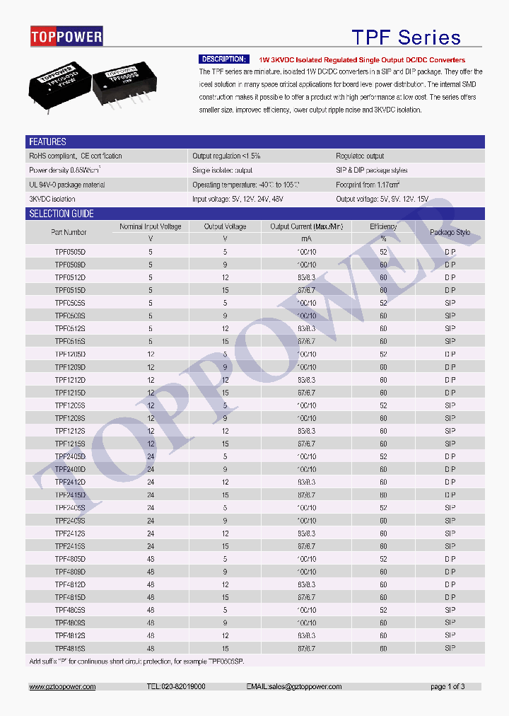 TPF1215D_8841820.PDF Datasheet