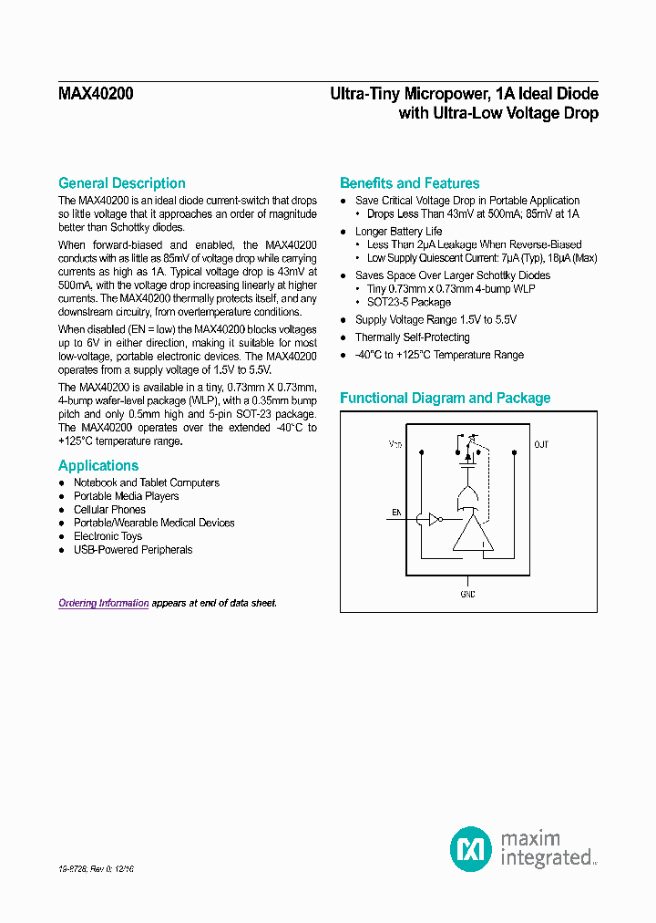 MAX40200ANS_8835609.PDF Datasheet