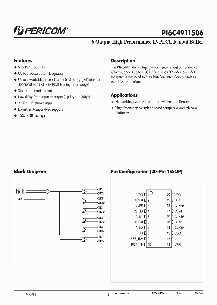PI6C4911506LIE_8836468.PDF Datasheet