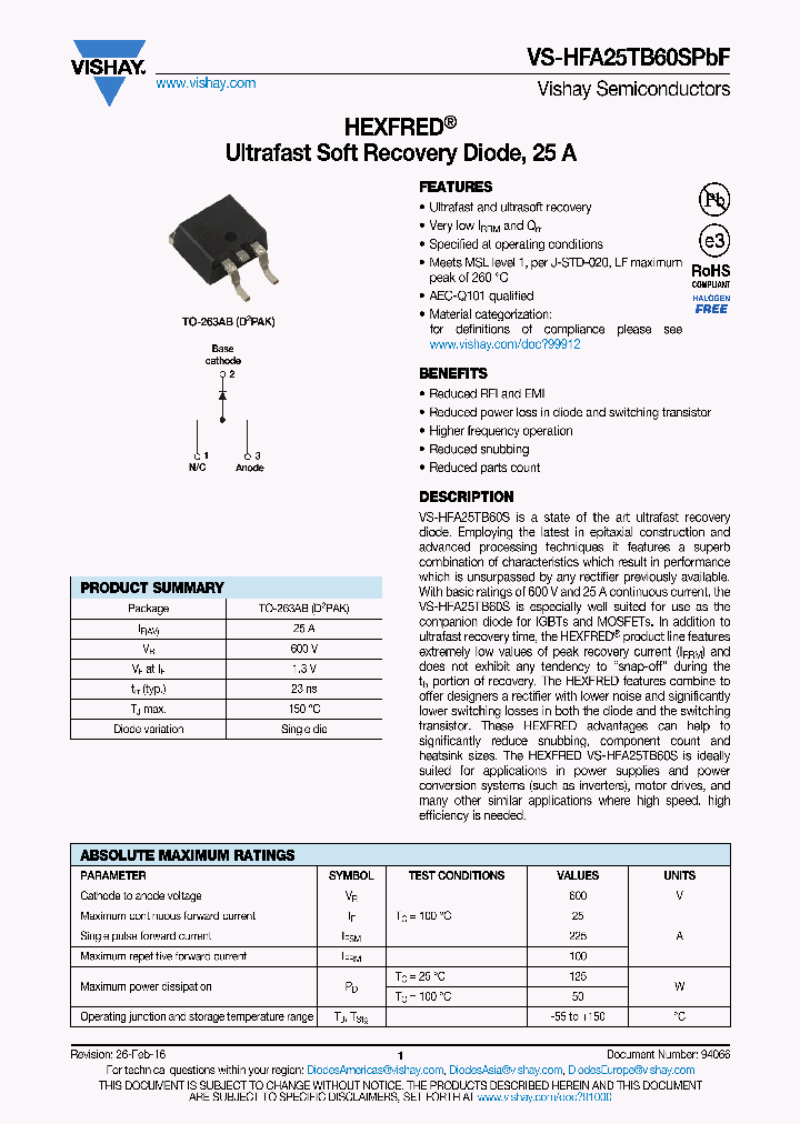 VS-HFA25TB60STRLP_8839498.PDF Datasheet