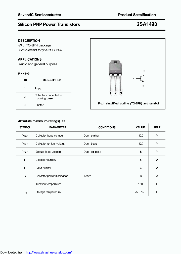 2SA1490_8845938.PDF Datasheet