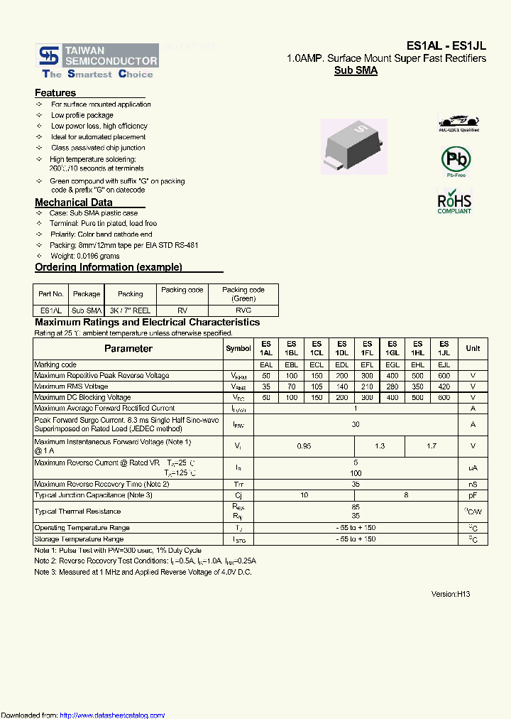 ES1HL_8848588.PDF Datasheet