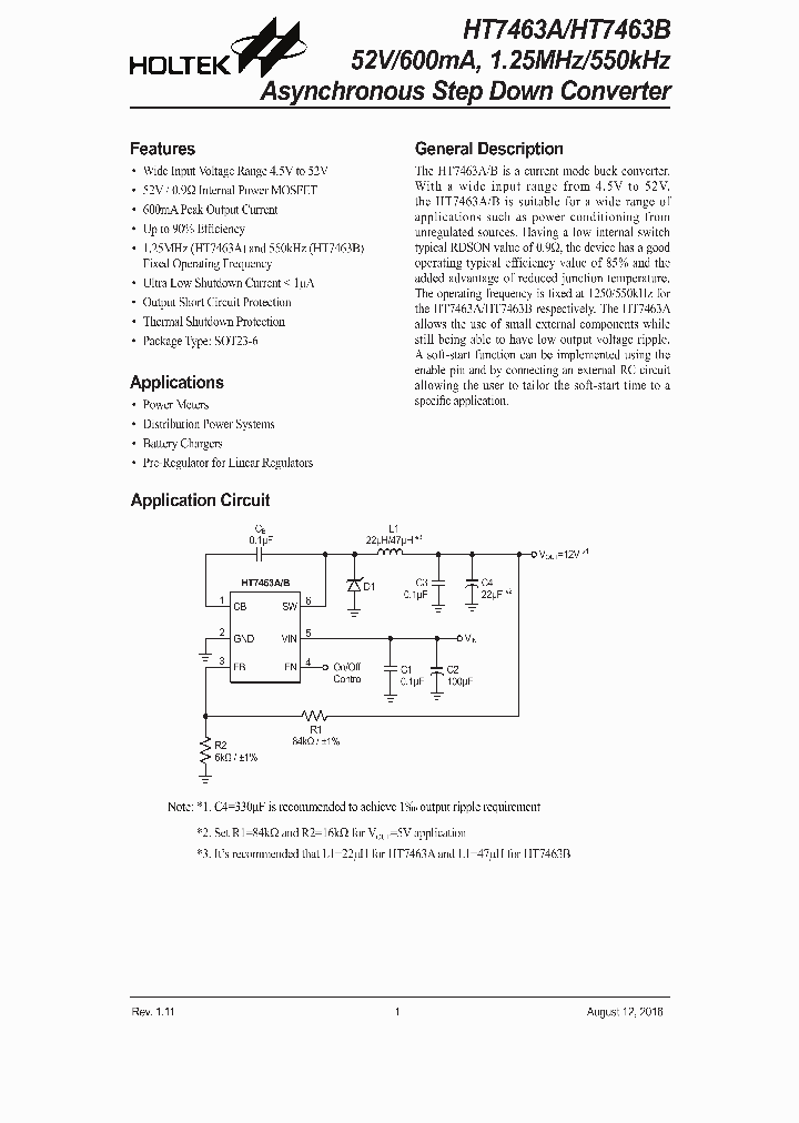 HT7463A_8840116.PDF Datasheet