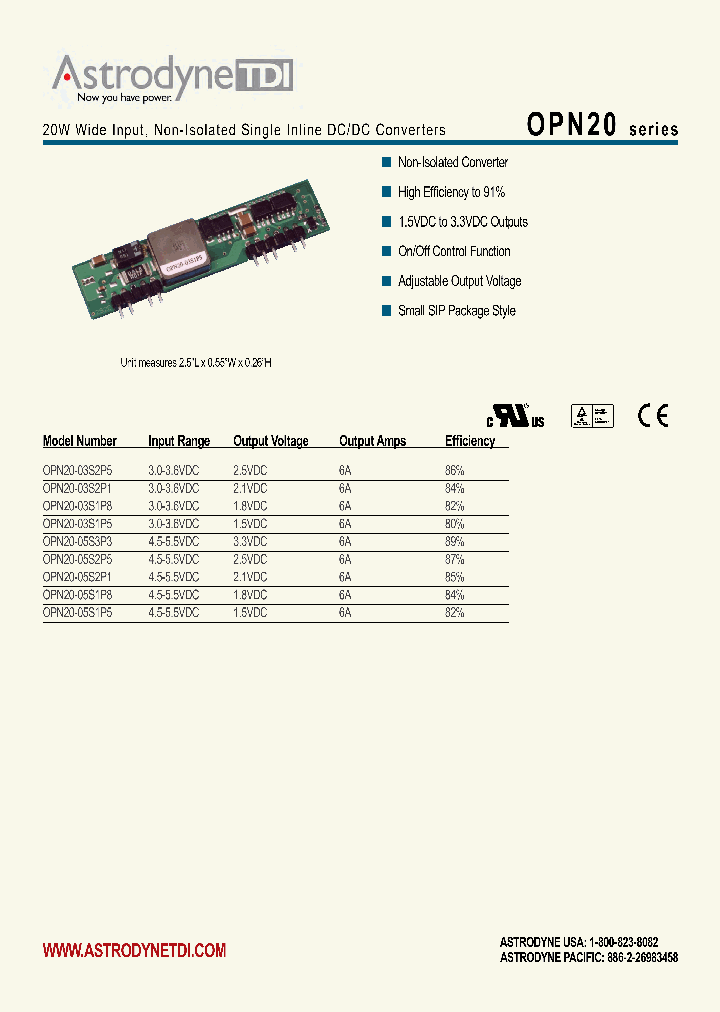OPN20_8843305.PDF Datasheet