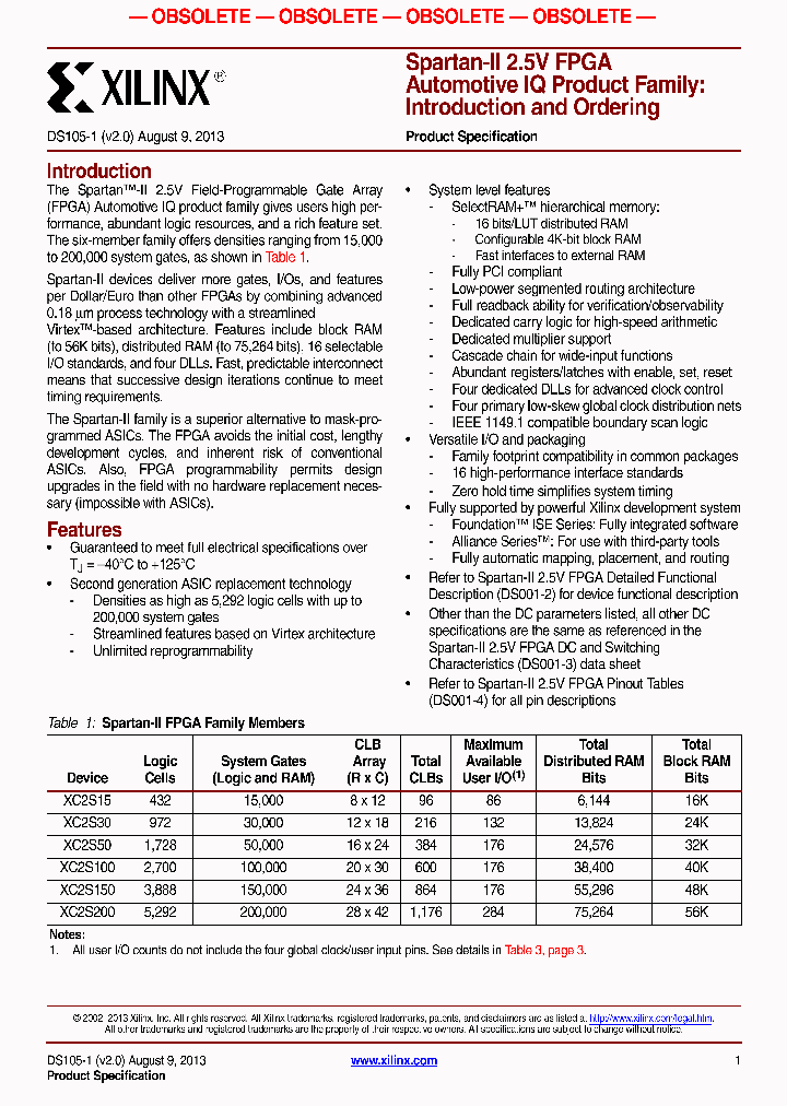 XC2S50_8844653.PDF Datasheet