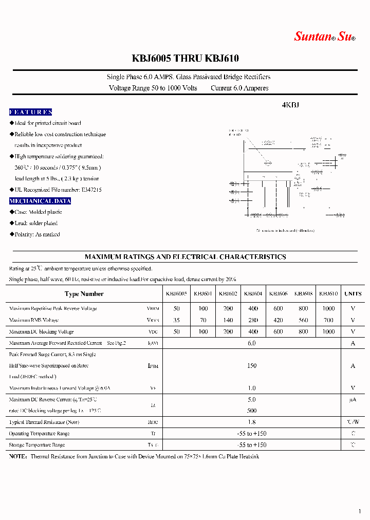 KBJ608_8847273.PDF Datasheet