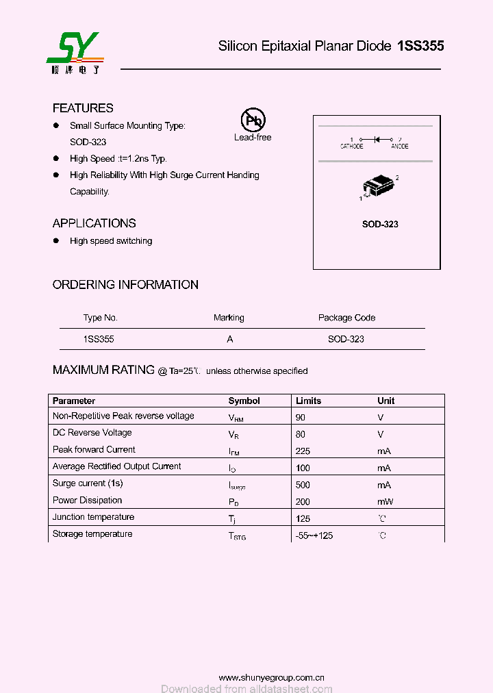 1SS355-28SOD_8848041.PDF Datasheet