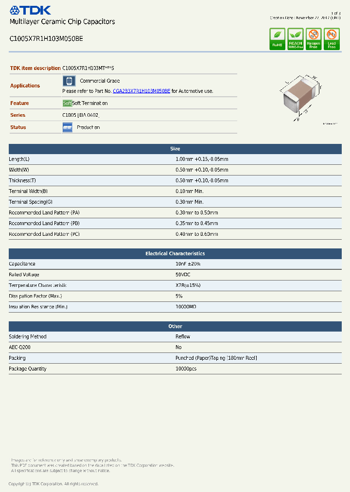 C1005X7R1H103M050BE_8848693.PDF Datasheet