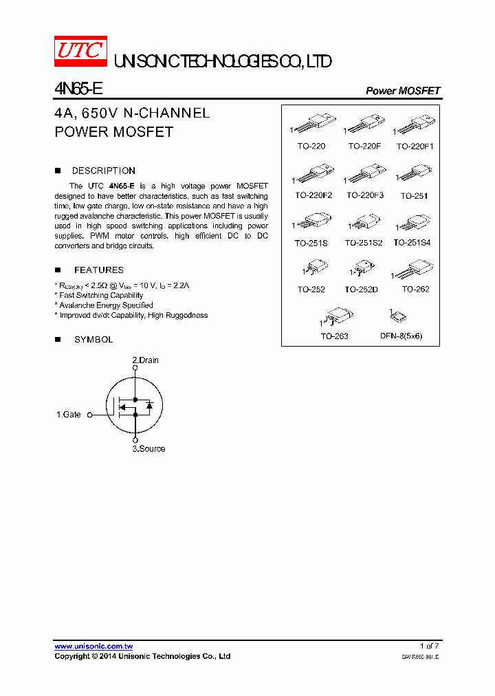 4N65-E_8850353.PDF Datasheet