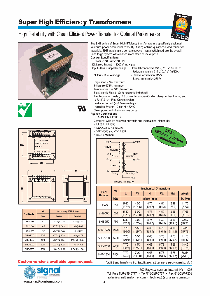SHE-2500_8852098.PDF Datasheet