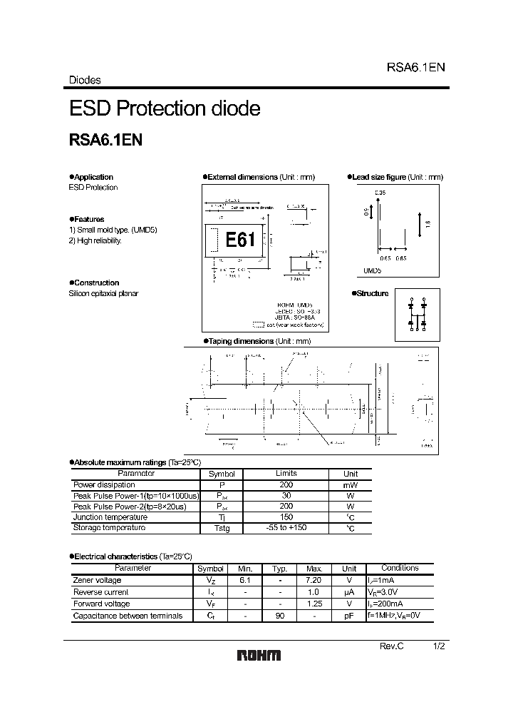 RSA61ENTR_8852485.PDF Datasheet