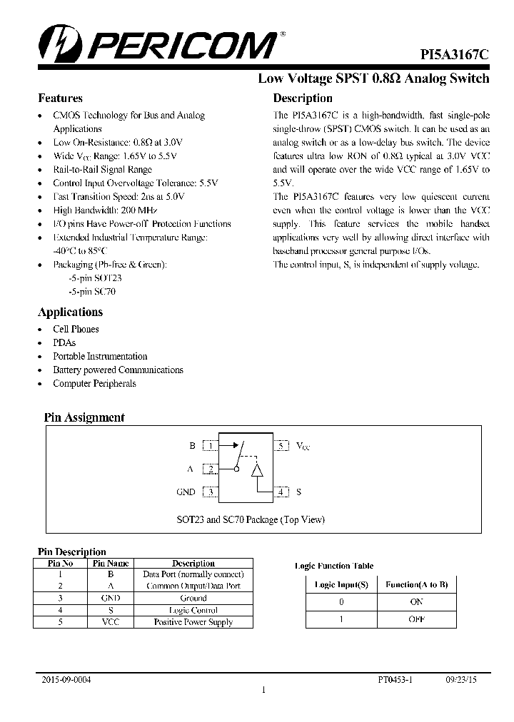 PI5A3167C_8853451.PDF Datasheet