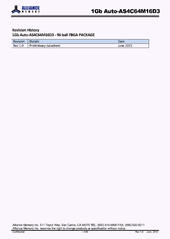 1GB-AUTO-AS4C64M16D3_8853647.PDF Datasheet