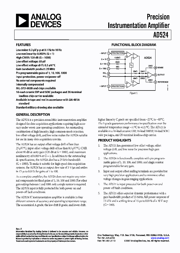 AD524ADZ1_8855688.PDF Datasheet
